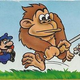 Mario and Donkey Kong face off.